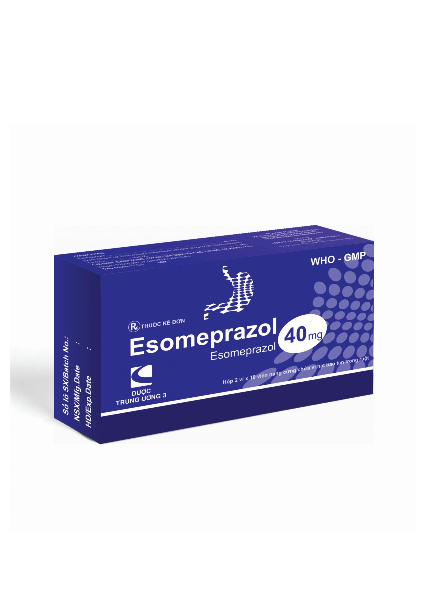 nhãn Esomeprazol 40